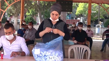 Geçici işe başvuran 3 bin 313 aday için kura çekimi yapıldı