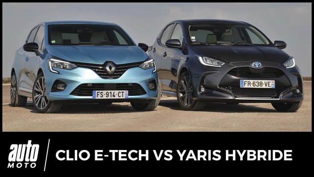 Essai Renault Clio Hybride vs Toyota Yaris Hybride : citadines sans fil