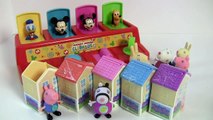 Brinquedo Pop-up Peppa Pig Baby Surpresas na casa Vamos as Compras