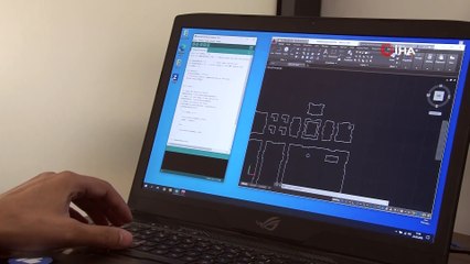 Oteldeki ateş ölçere herkes temas edince kendisi üretti