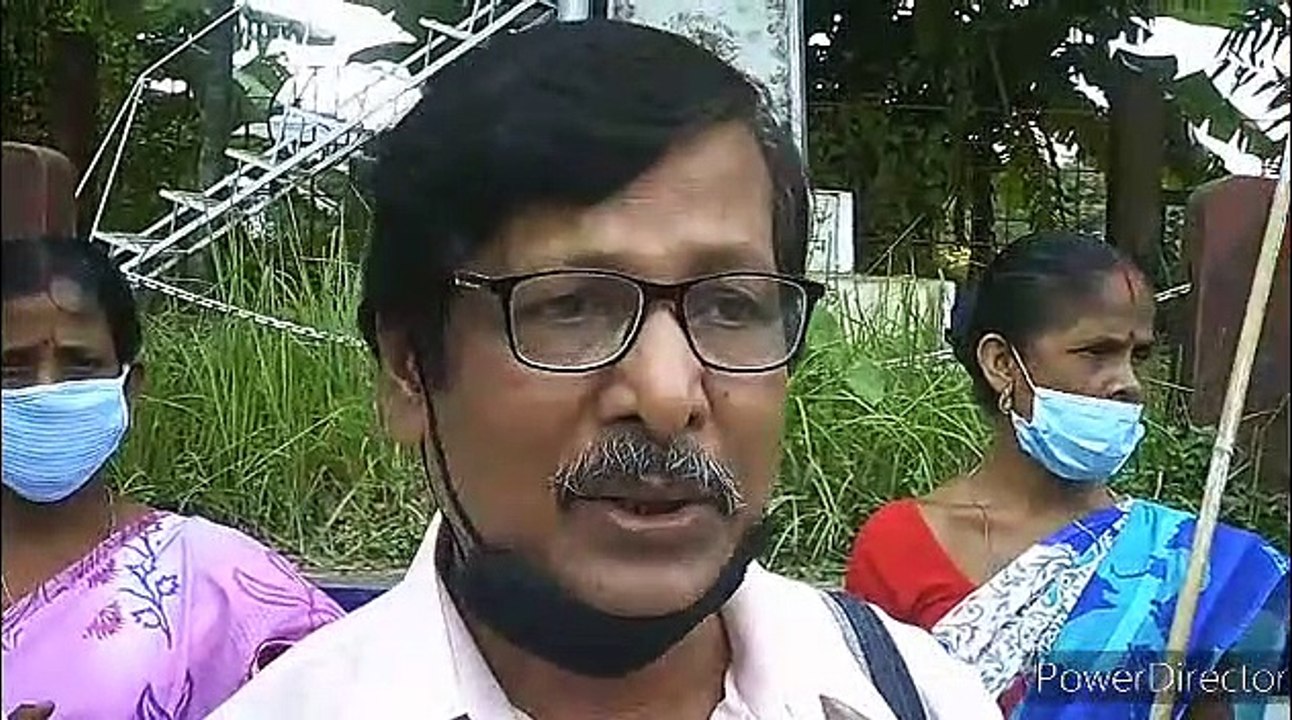 Title: Demonstration of CPI (M) in Karimganj on the basis of various demands