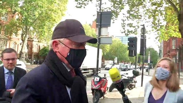 Boris Becker arrives at Westminster Magistrates' Court