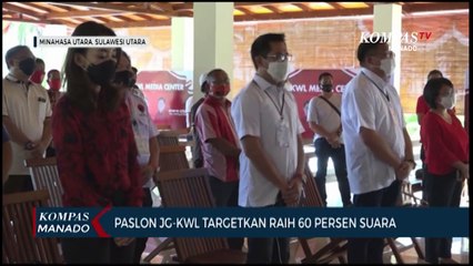 Paslon JG-KWL Targetkan Raih 60 Persen Suara