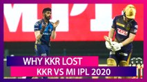 Kolkata vs Mumbai IPL 2020: 3 Reasons Why Kolkata Lost To Mumbai