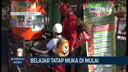 Belajar Tatap Muka di Aceh Besar