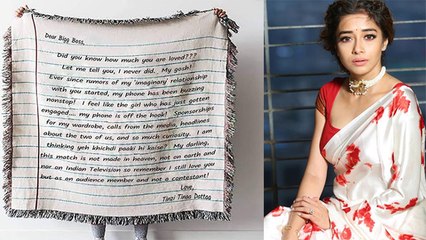 Tinaa Dattaa का Bigg Boss के लिए लिखा ये Cute Love Letter हुआ Viral | Boldsky