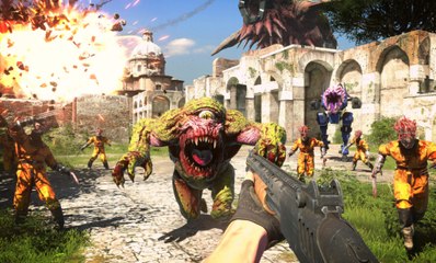 SERIOUS SAM 4 - Launch Trailer : STEAM/STADIA