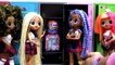Abrindo surpresas LOL OMG Dolls indo pra escola armario surpresa school lockers