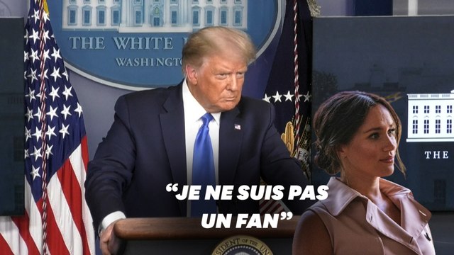 Donald Trump dénigre Meghan Markle et souhaite bon courage au prince Harry