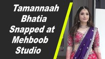 Tamannaah Bhatia Snapped at Mehboob Studio