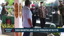 Ziarah Makam Pahlawan Jelang Peringatan HUT Ke-75 TNI