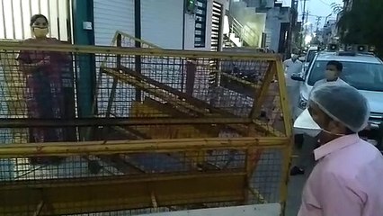 कलेक्टर ने कंटेंटमेंट क्षेत्र का निरीक्षण किया, जाना मरीजो का हाल