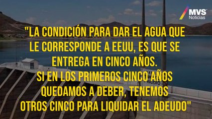 "No se van a quedar las presas vacías": Conagua