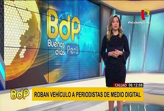 Callao: periodistas de medio digital sufren el robo de camioneta