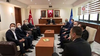 Bursaspor, Büyükşehir Belediye Başkanı Alinur Aktaş’ı ziyaret etti