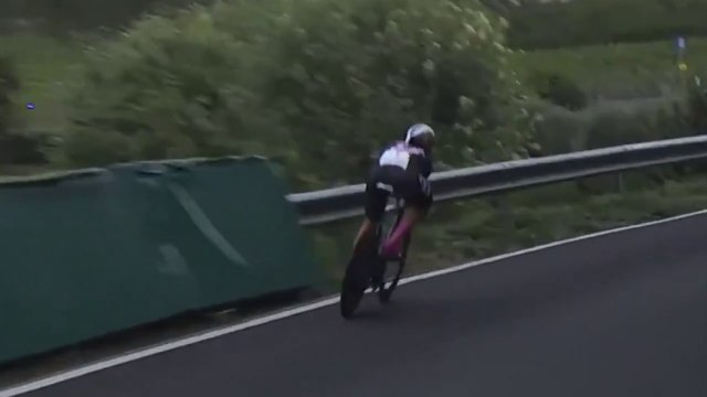 Cycling - World Championships 2020 - Chloé Dygert crash during ITT