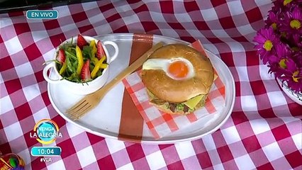 Prepara al lado del chef Mariano un rico Bagel de huevo placero. | Venga La Alegría