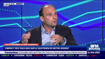 Yannick Hamon (MeilleurPlacement) : l'impact des taux bas sur le quotidien de notre argent - 24/09