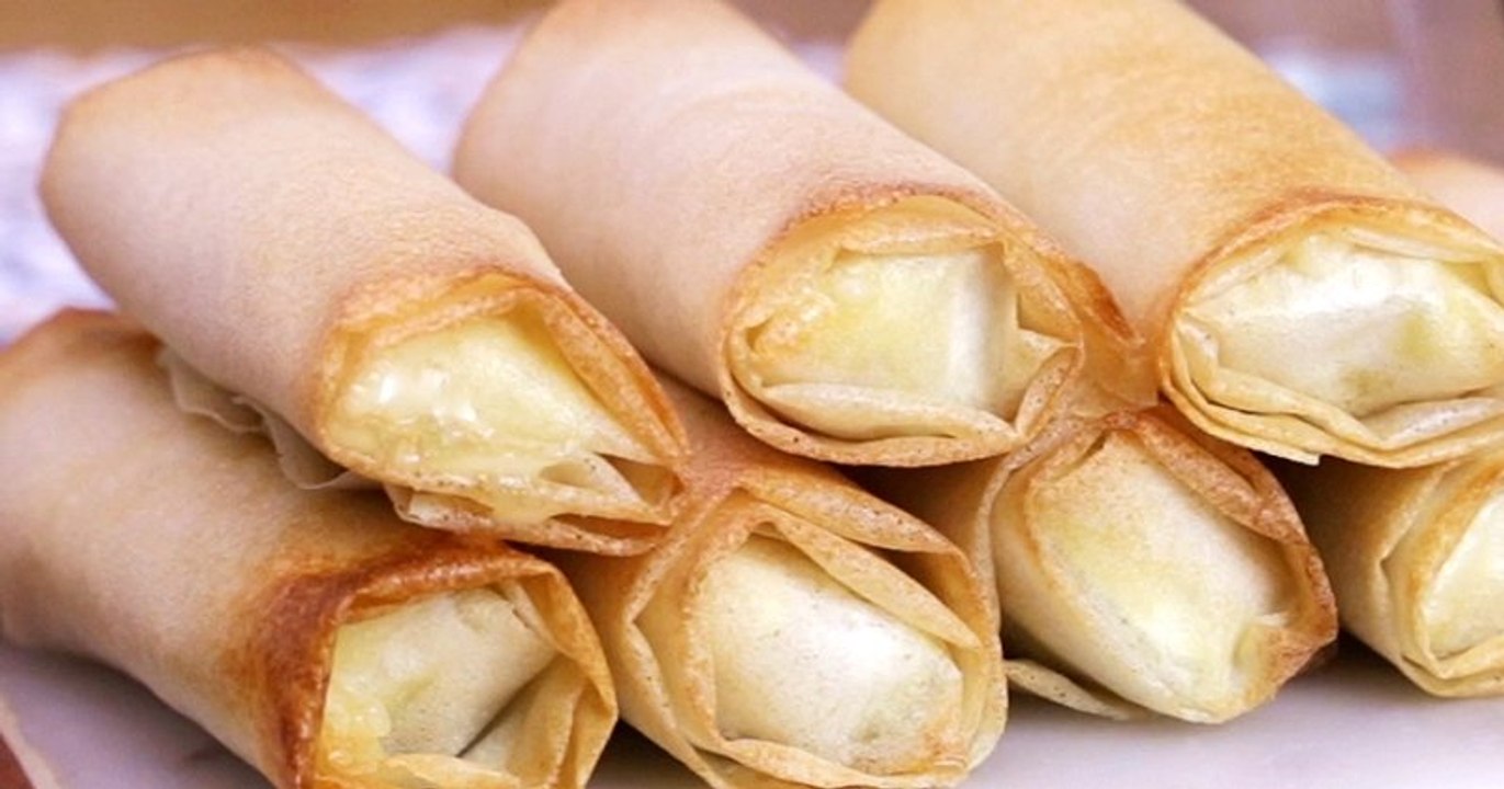 Revisitez la recette des nems avec les nems au camembert coulant