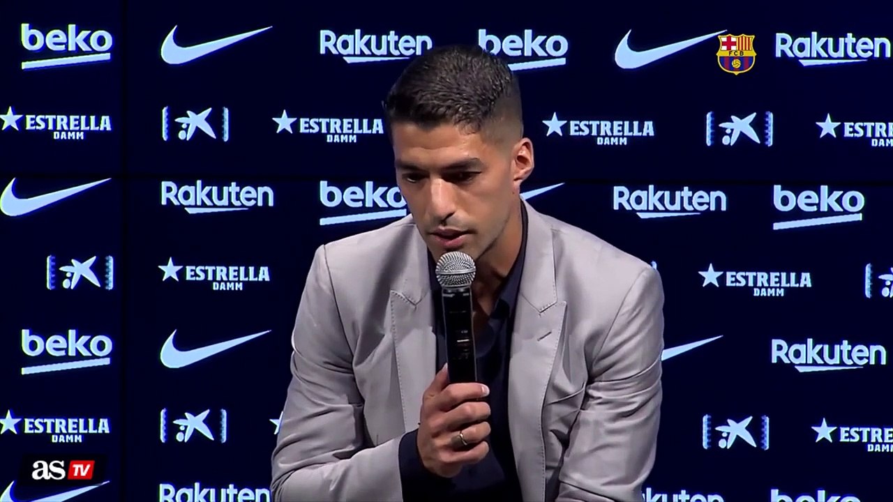 LUIS SUÁREZ se despide del BARCELONA Llora :(