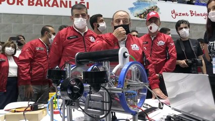 Bakan Varank, 'İnsansız Su Altı Sistemleri Yarışması'nı ziyaret etti - GAZİANTEP