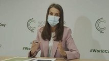 La Reina preside el acto oficial del Día Mundial contra el Cáncer