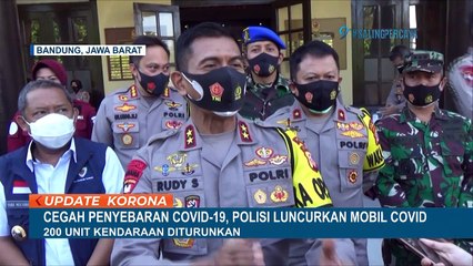 Mobil Covid Hunter Diluncurkan untuk Cegah Penyebaran Corona di Bandung