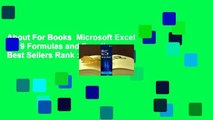 About For Books  Microsoft Excel 2019 Formulas and Functions  Best Sellers Rank : #3