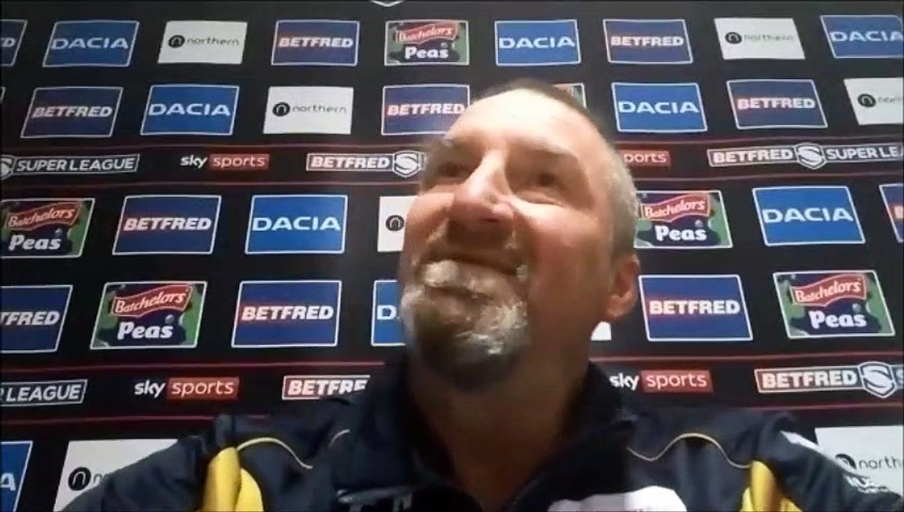Hull KR's Tony Smith after 41-16 loss against Leeds Rhinos