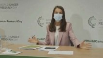 La Reina preside el acto oficial del Día Mundial contra el Cáncer