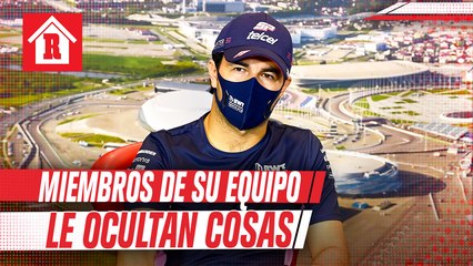 Checo Pérez reveló que miembros de su equipo le ocultan cosas
