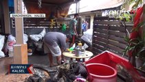 Korban Kebakaran Tunggu Bantuan Pemerintah, Warga Gotong-Royong Bersihkan Puing