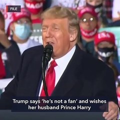 Trump attacks Meghan Markle, John McCain