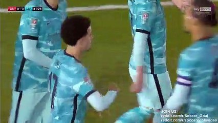Curtis Jones Goal HD - Lincoln 0 - 3 Liverpool - 24.09.2020 (Full Replay)