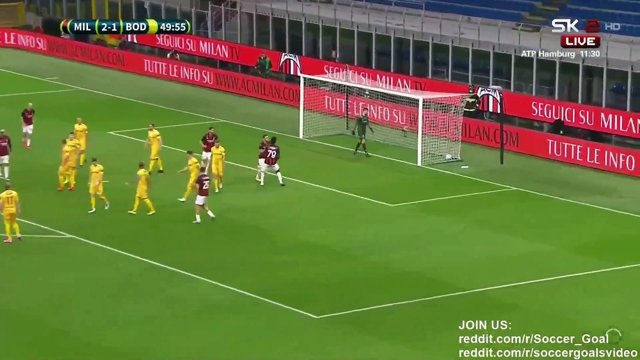 Hakan Calhanoglu second Goal HD - AC Milan 3 - 1 Bodo/Glimt - 24.09.2020 (Full Replay)