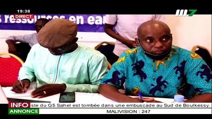 JT BAMBARA 19H30 DU 24 SEPTEMBRE 2020
