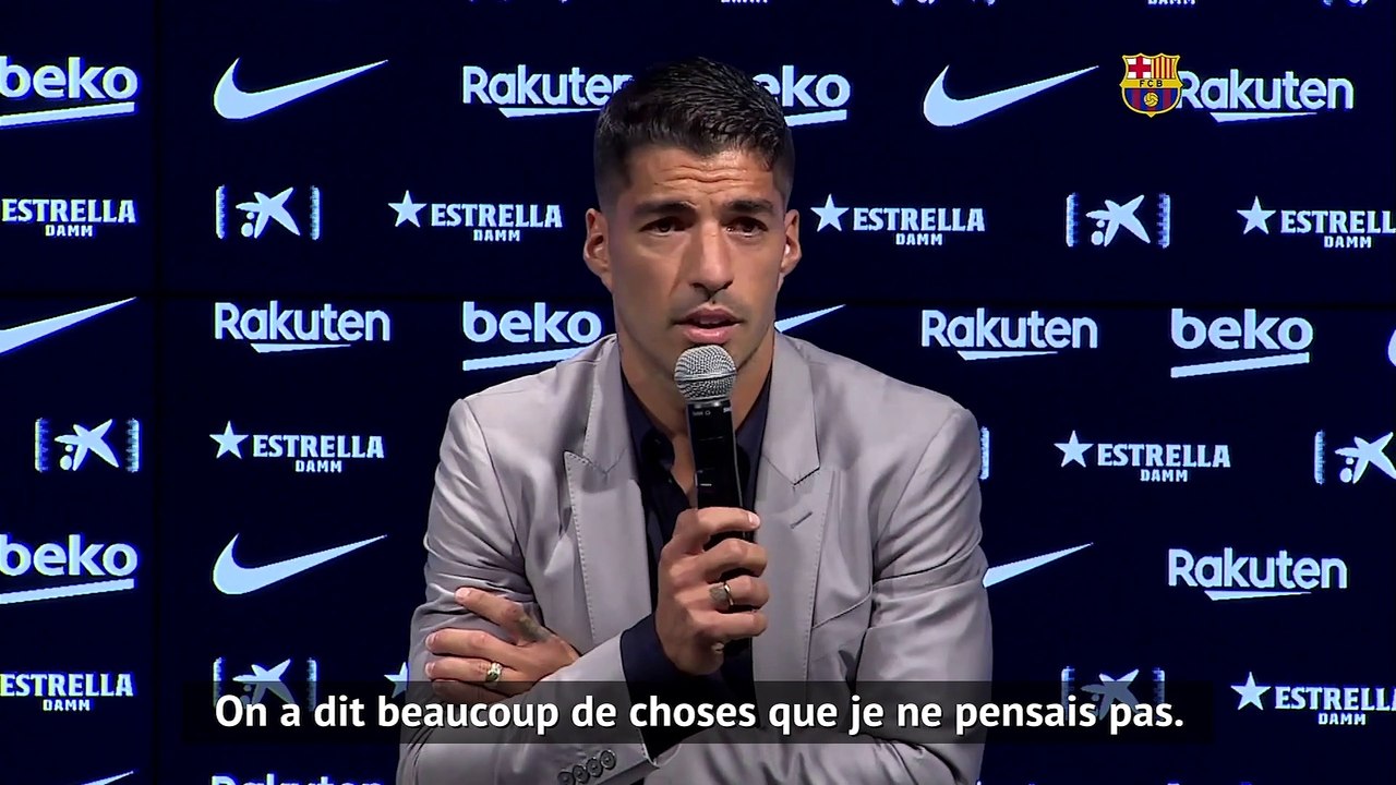 Barcelone - Luis Suárez évoque sa relation avec Lionel Messi