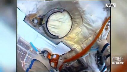 Son Dakika Haberleri... Uzayda hareketli anlar! Az kalsın çarpıyordu | Video