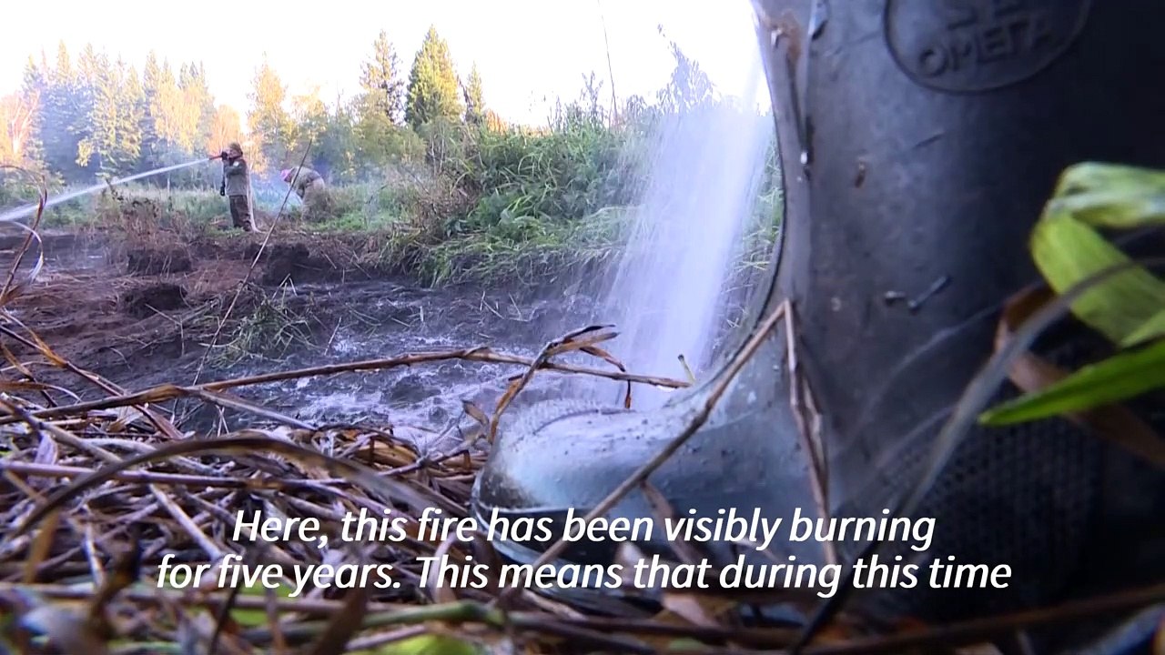 In Siberia forests, climate change stokes 'zombie fires'