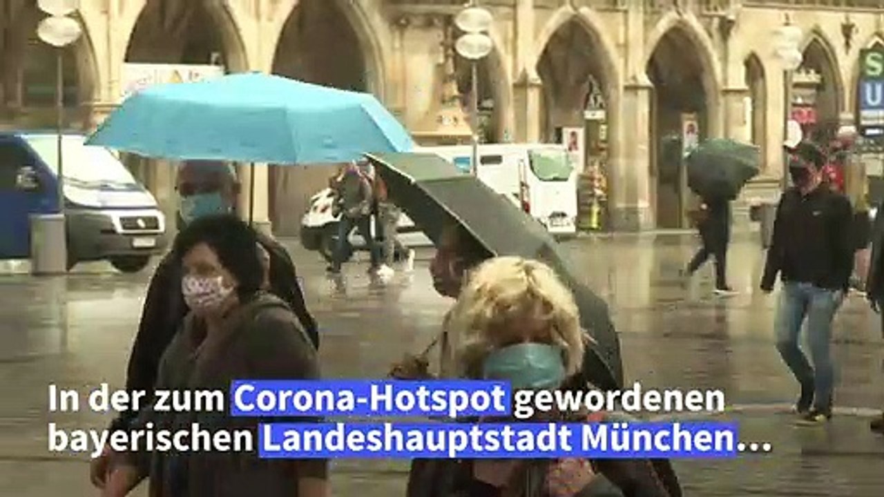 Maskenpflicht in München in Kraft getreten