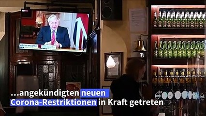 Schärfere Corona-Maßnahmen in England in Kraft getreten