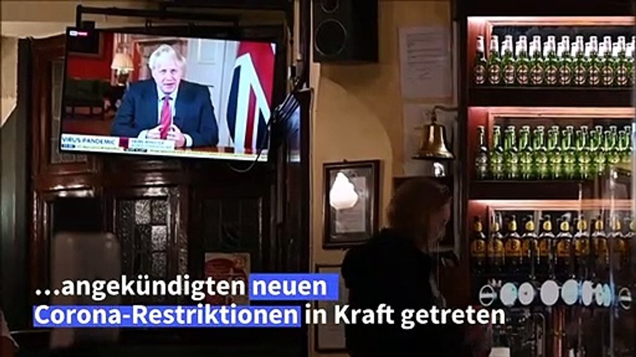 Schärfere Corona-Maßnahmen in England in Kraft getreten