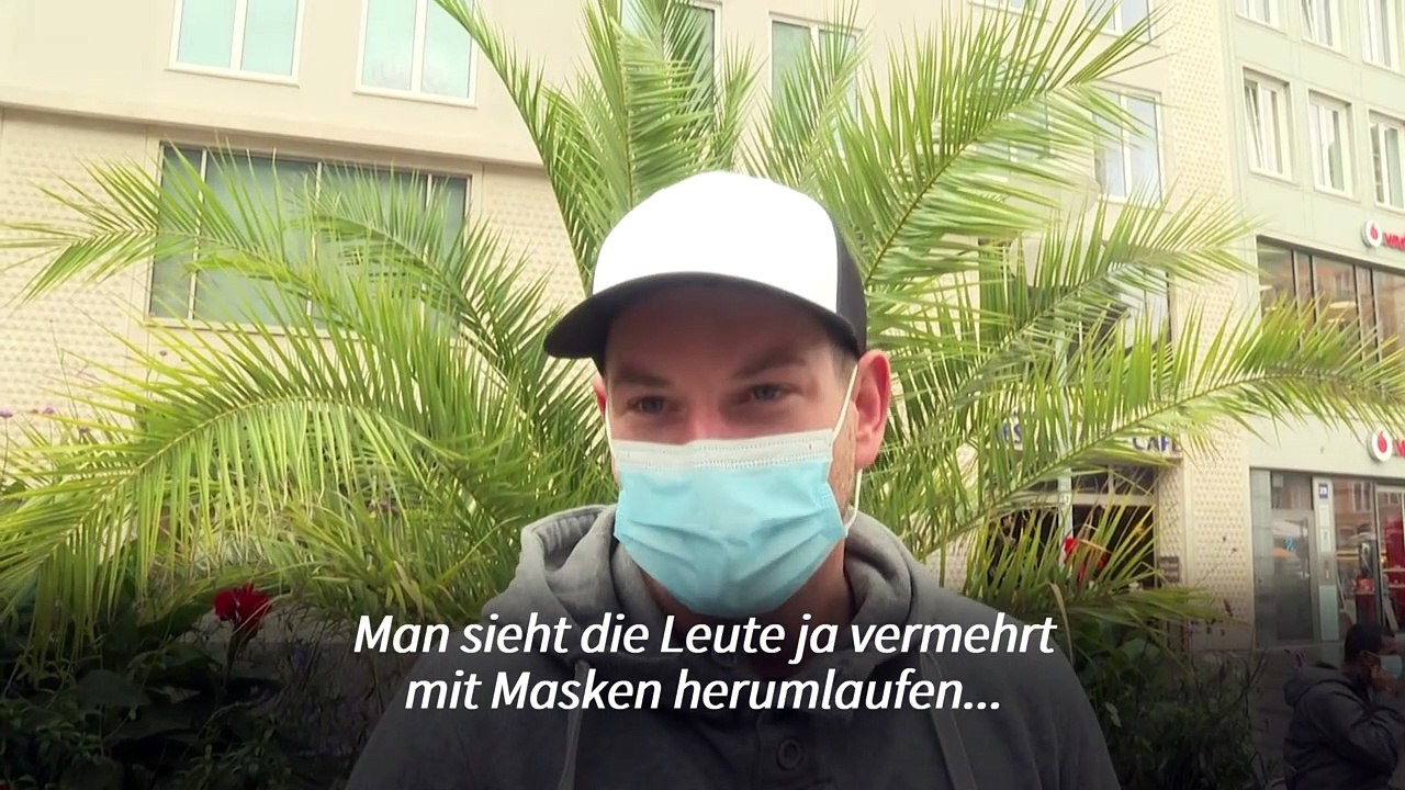 Das sagen die Münchner zur Maskenpflicht