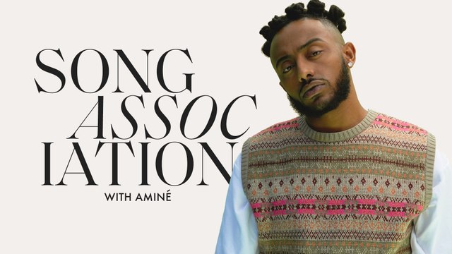 AMINÉ Raps Jay-Z, Roddy Ricch, and Compensating in a Game of Song Association on ELLE