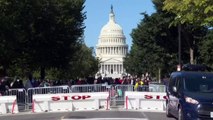 A Washington, hommages à la juge Ruth Bader Ginsburg devant la Cour suprême
