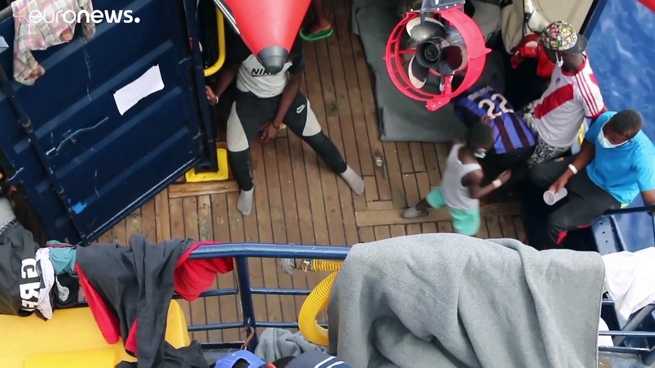 'Alan Kurdi': Sicherer Hafen für 125 Menschen auf Sardinien