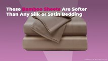 These Bamboo Sheets Are Softer Than Any Silk or Satin Bedding I’ve Ever Tried