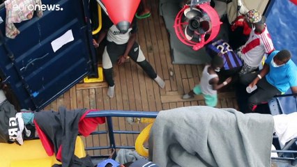 Los 125 migrantes del Alan Kurdi desembarcaran finalmente en el puerto Olbia