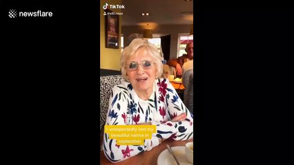 Sustainable UK influencer upcycles nan's old clothes in her memory