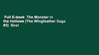 Full E-book  The Monster in the Hollows (The Wingfeather Saga #3)  Best Sellers Rank : #5
